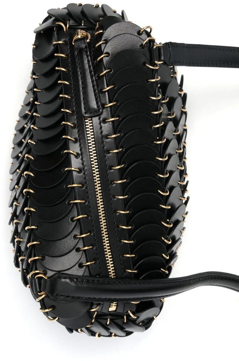 Paco Rabanne Structured Minimalist Pochette Zwart