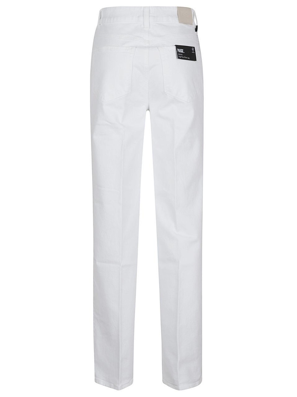 PAIGE Sasha 32 Crisp White Pants Wit