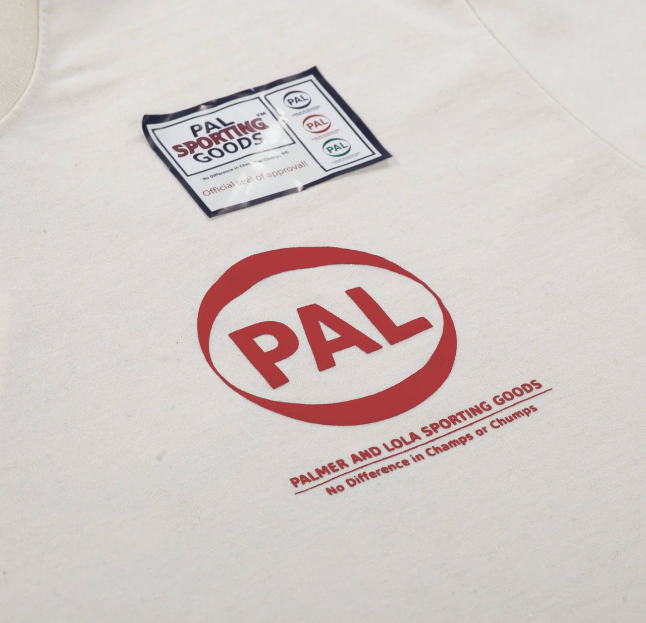 PAL Pre Game T-shirt Marshmallow Beige