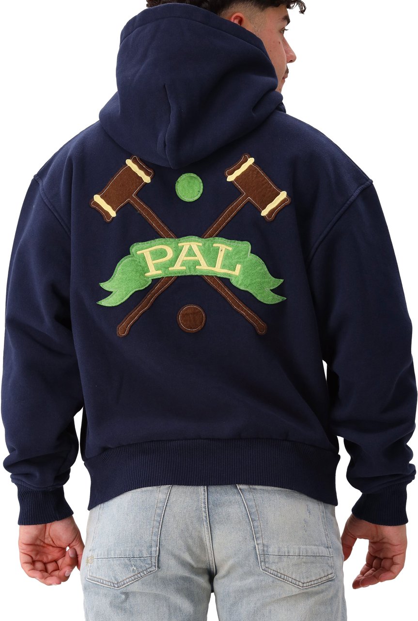 PAL PAL Sporting Goods Hoodie Blauw Duck Hoody Blauw