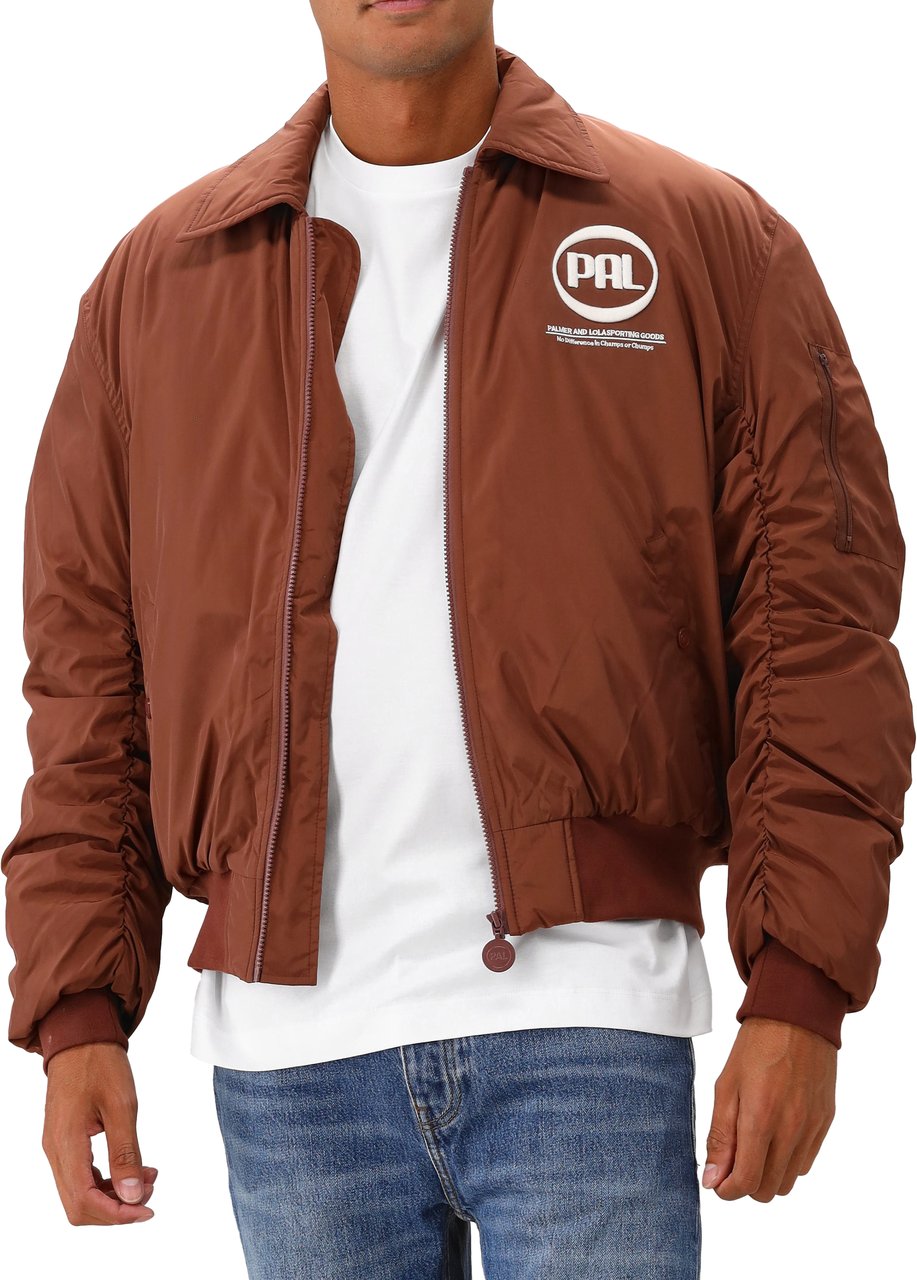 PAL PAL Sporting Goods Jas Bruin Sponsor Bomber Jacket Bruin