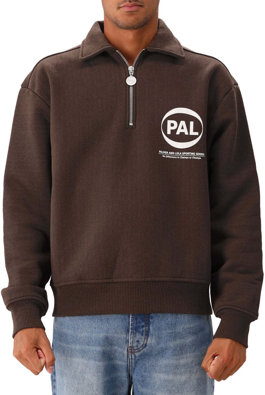 PAL PAL Sporting Goods Sweater Bruin Company Half Zip Bruin