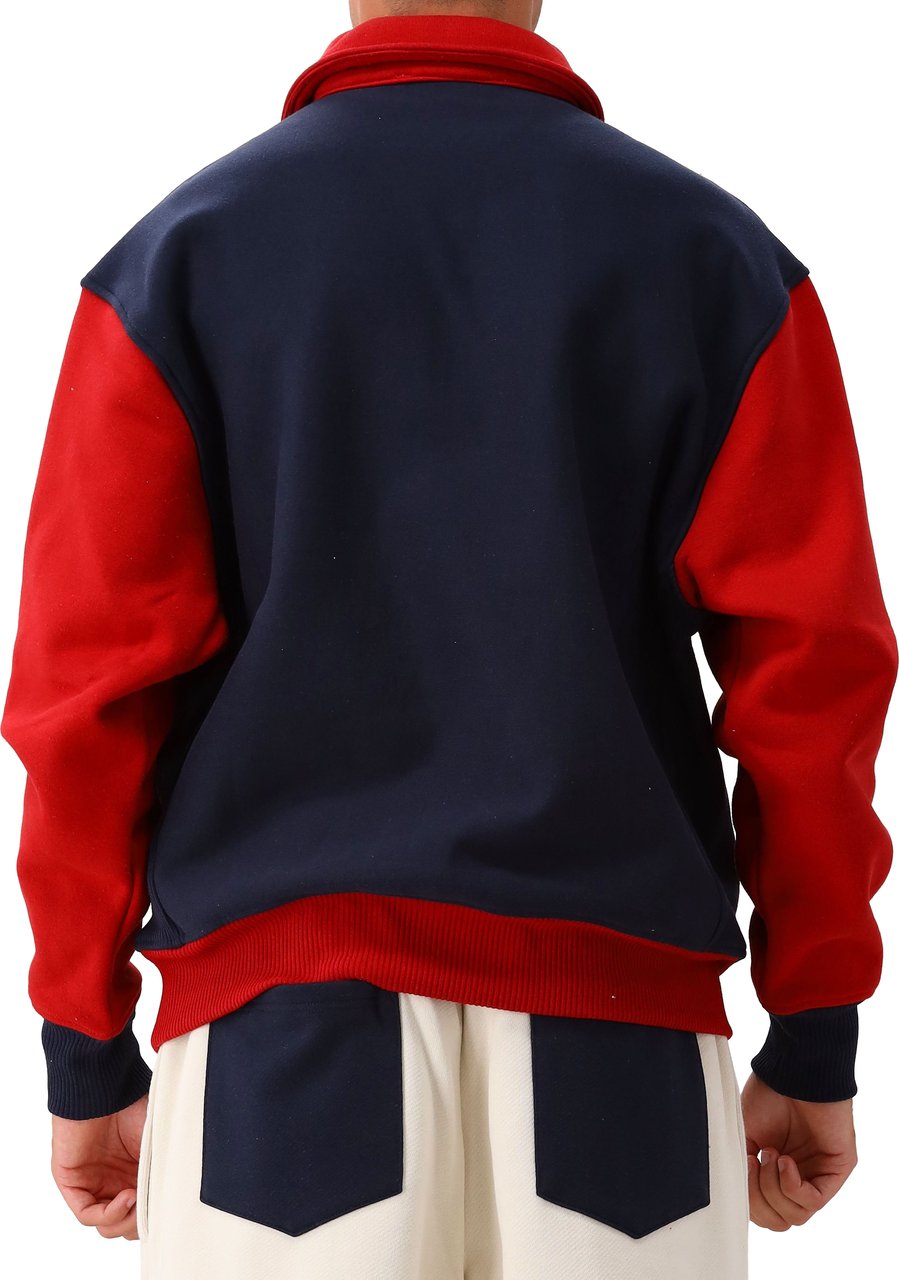 Pal Sporting Goods Sweater Half Zip Blauw Pre Game Blauw