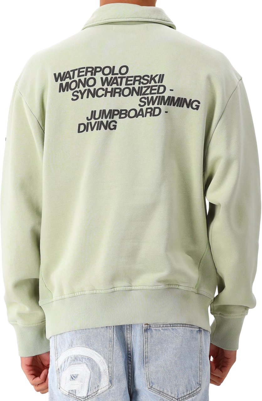 PAL PAL Sporting Goods Sweater Groen Collection Half Zip Groen