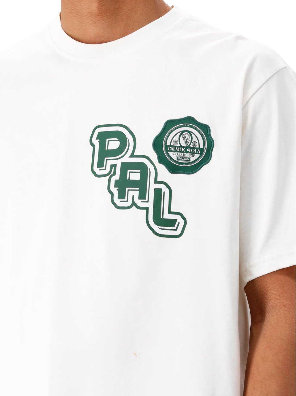 PAL PAL Sporting Goods T-shirt Wit Hole Guard Wit