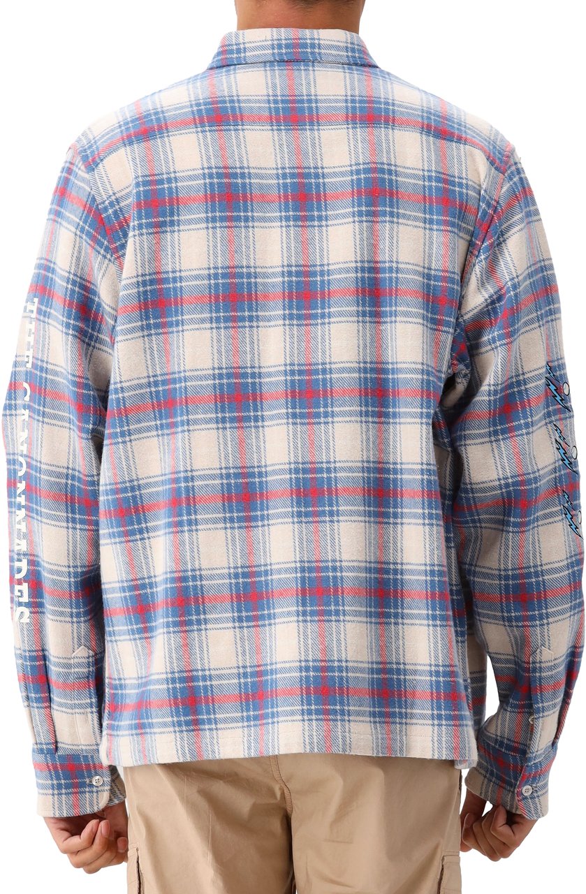 PAL Pal Sporting Goods Overhemd Blauw Swing For The Fences Flannel Blauw