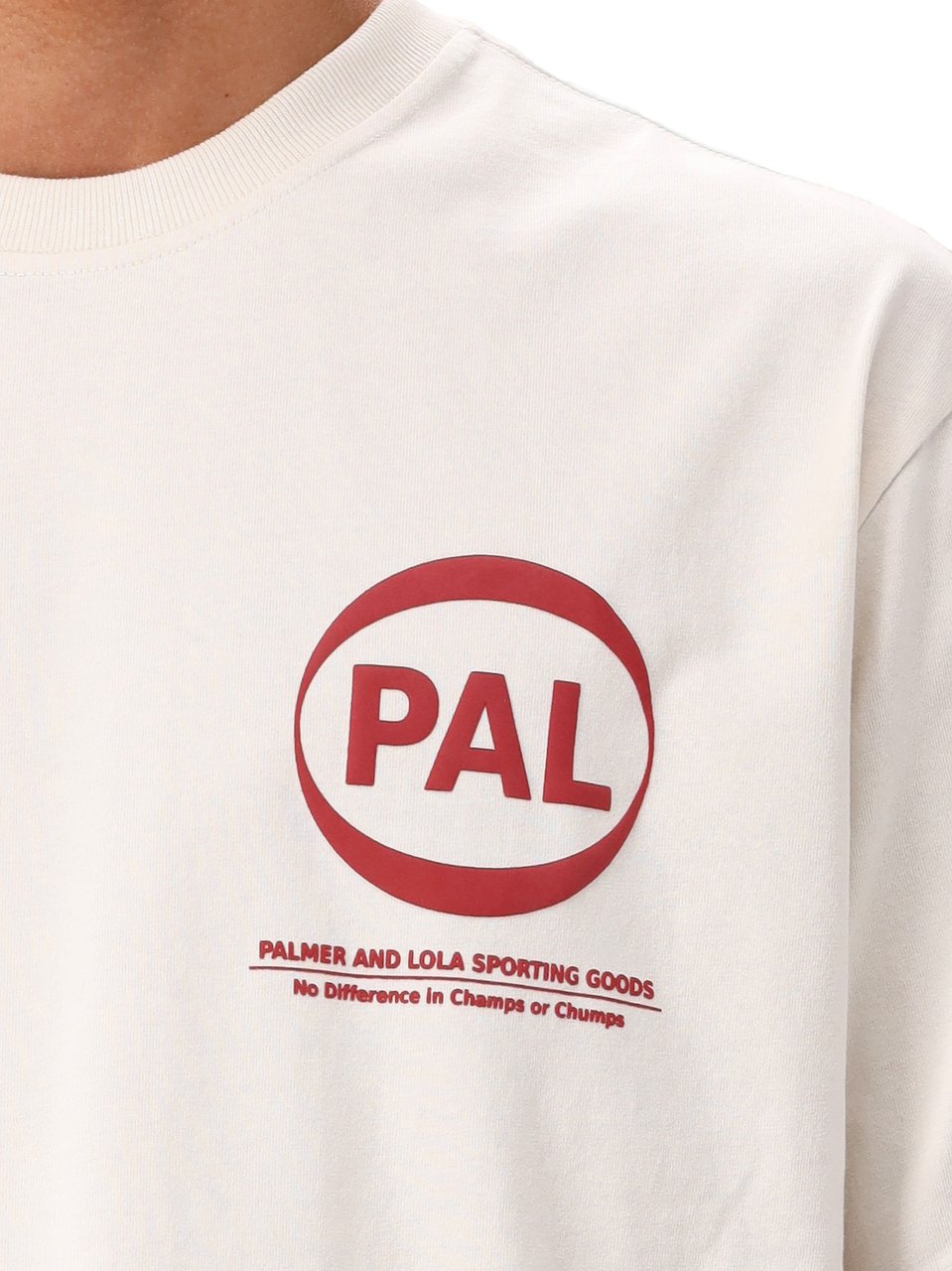 PAL PAL Sporting Goods T-shirt Gebroken Wit Pre Game Wit