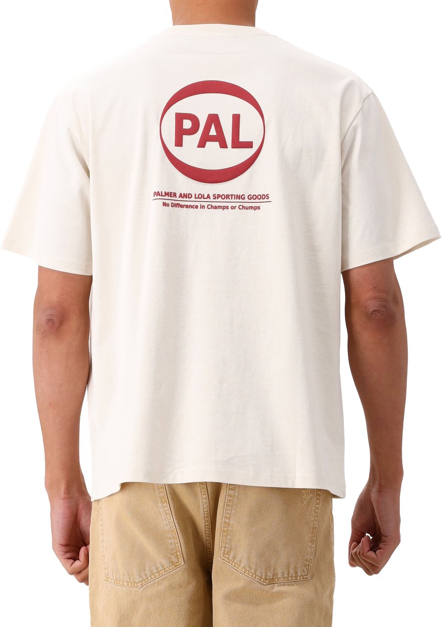 PAL PAL Sporting Goods T-shirt Gebroken Wit Pre Game Wit