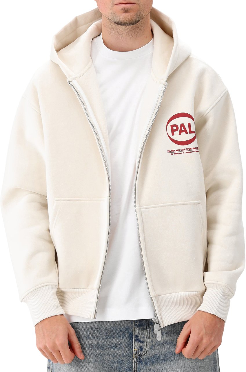 PAL Pal Sporting Goods Vest Wit Pre Game Full Zip Hoody Beige