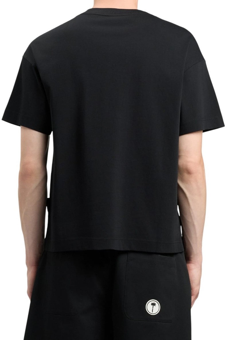 Palm Angels Heren T-shirt Zwart