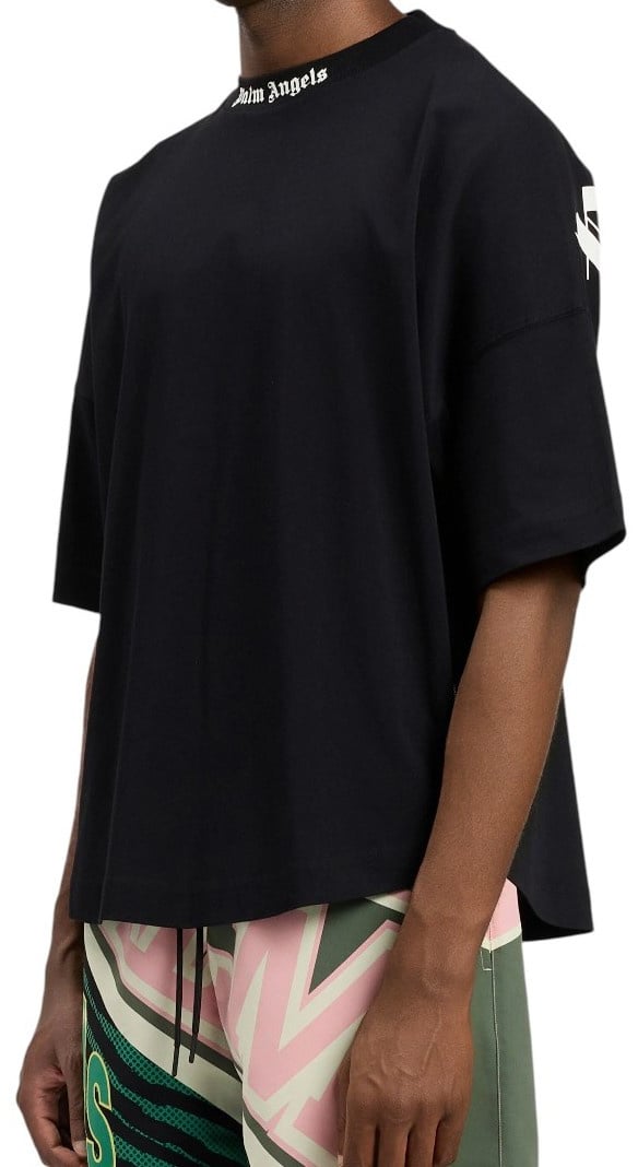 Palm Angels Heren T-shirt Zwart