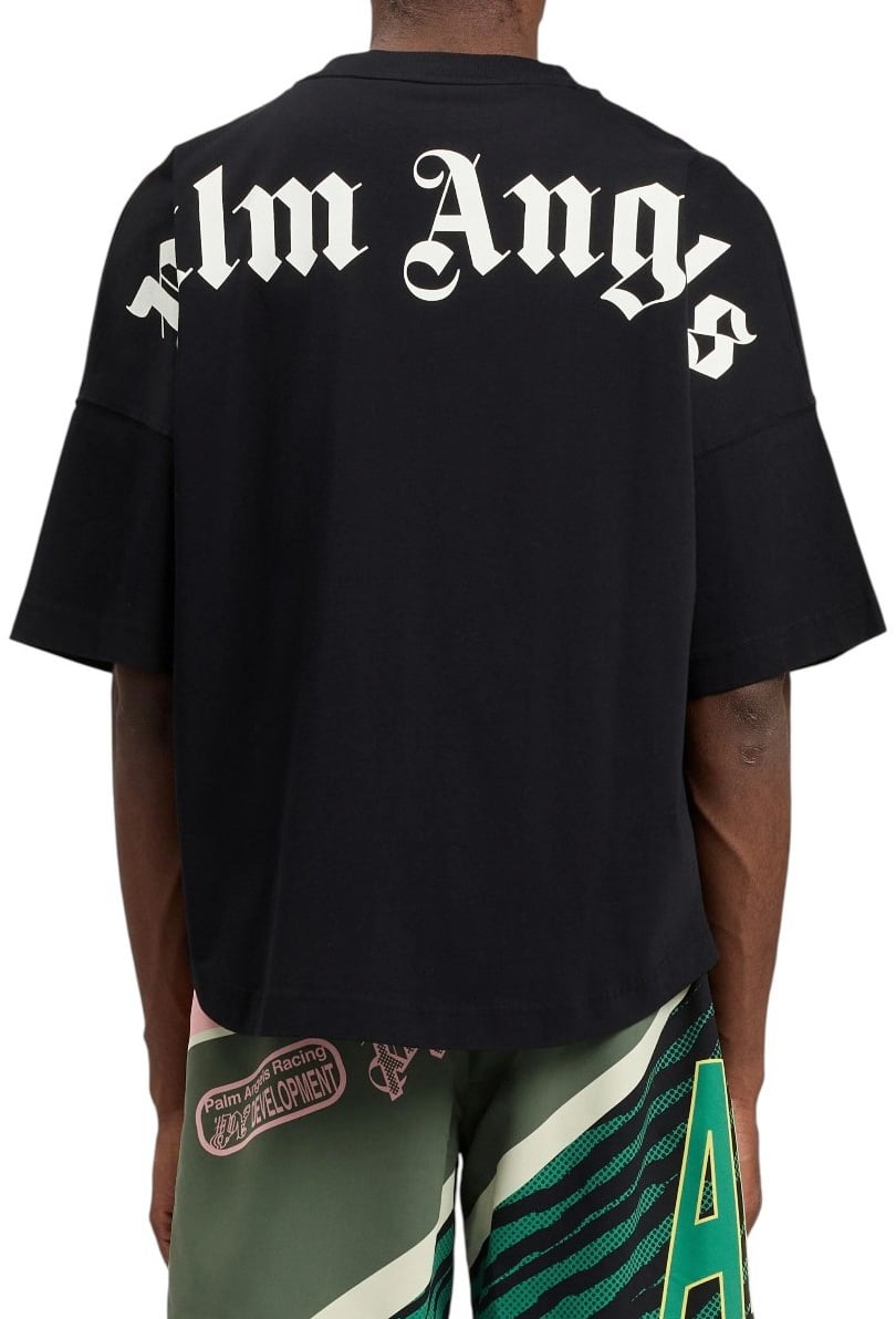 Palm Angels Heren T-shirt Zwart
