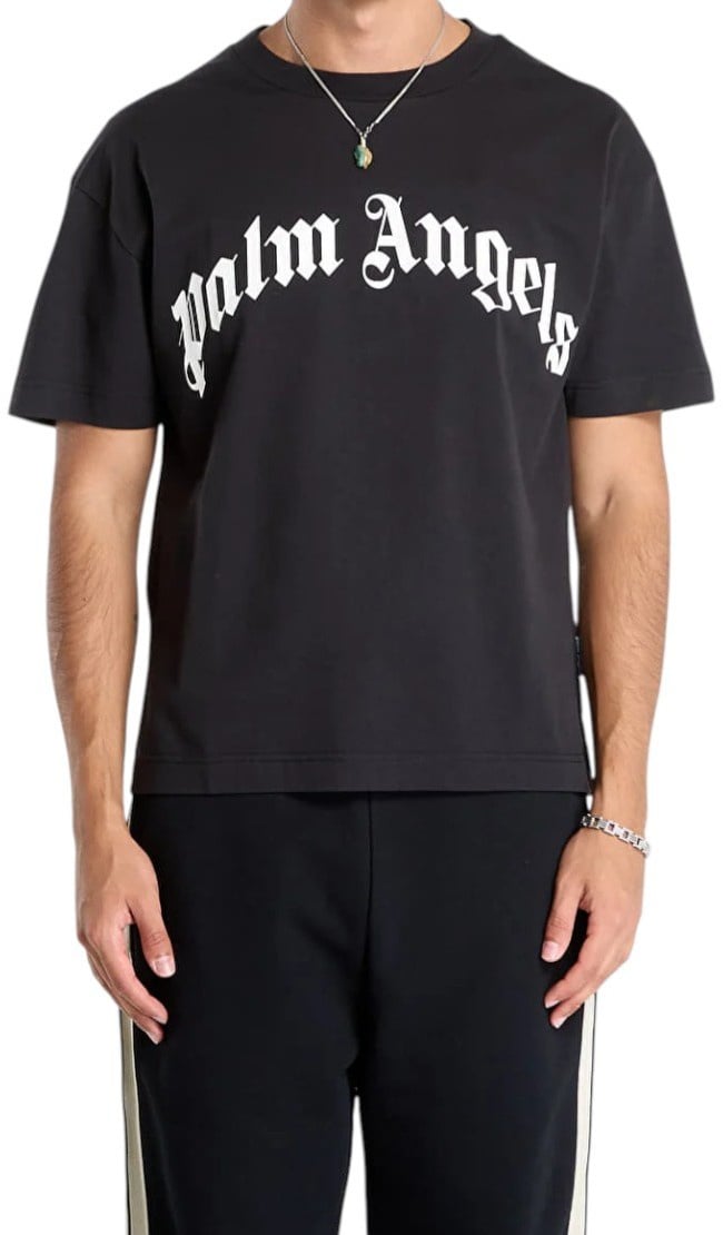 Palm Angels Heren T-shirt Zwart