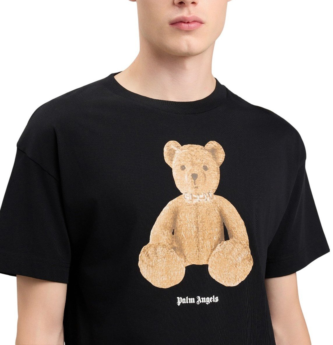 Palm Angels Heren T-shirt Zwart