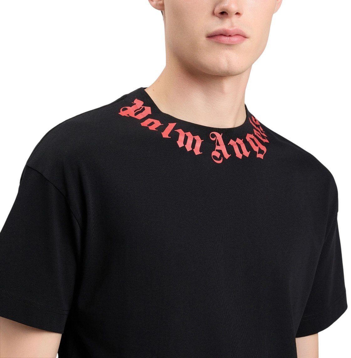 Palm Angels Heren T-shirt Zwart