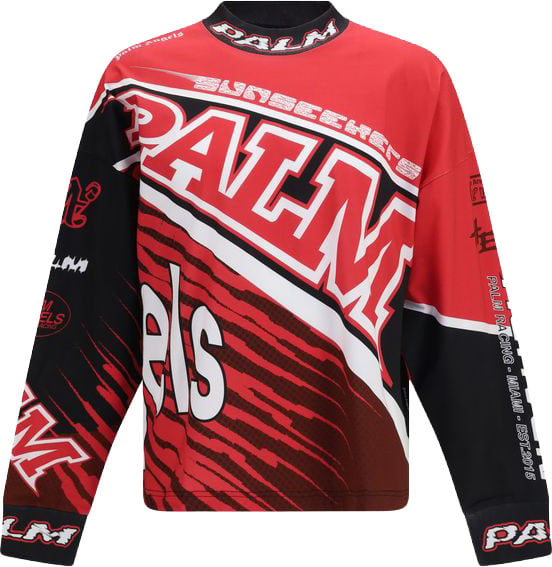 Palm Angels Multicolor Cotton Sportswear Divers