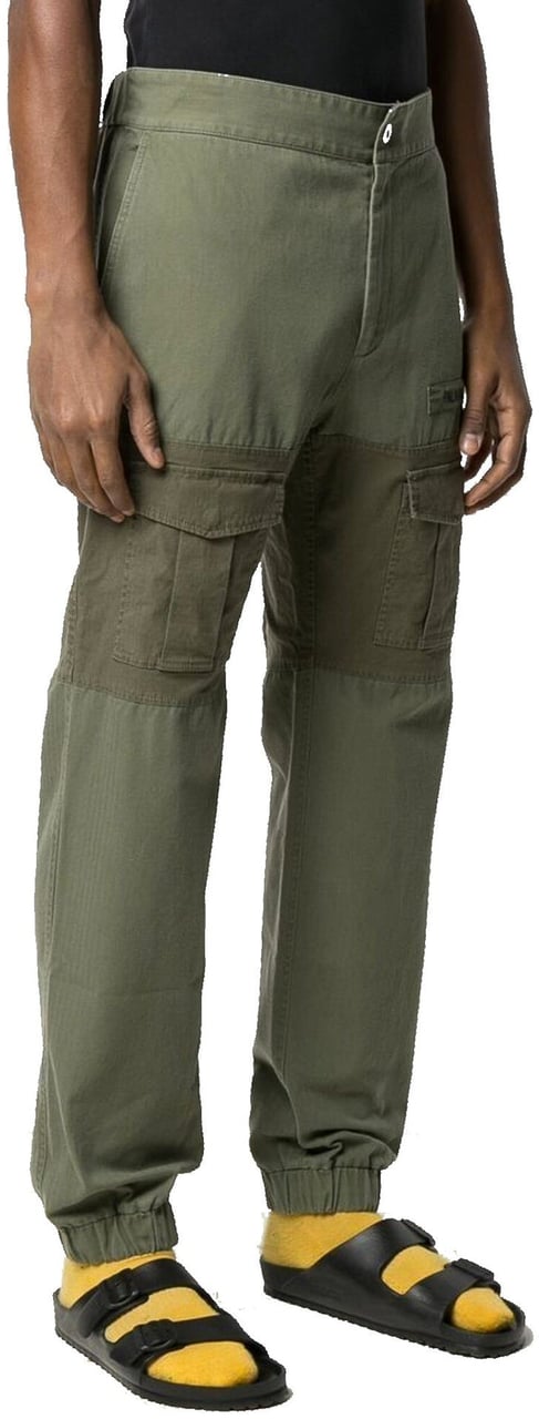Palm Angels Palm Angels Cotton Trousers Groen