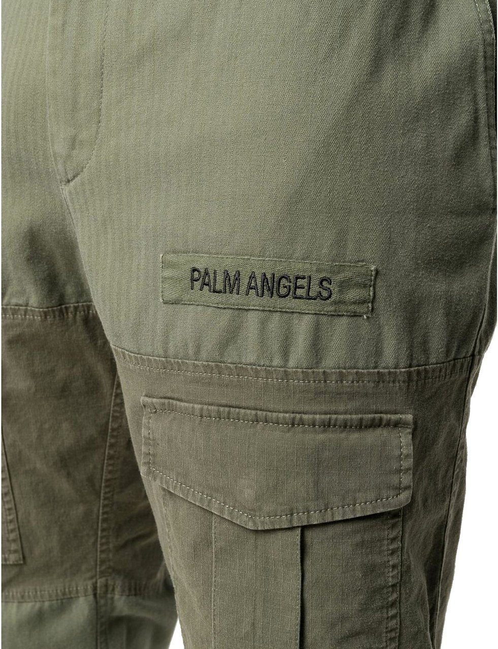 Palm Angels Palm Angels Cotton Trousers Groen