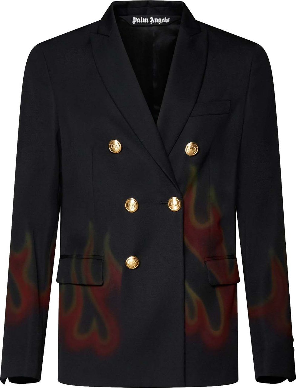 Palm Angels Fire Blazer Zwart