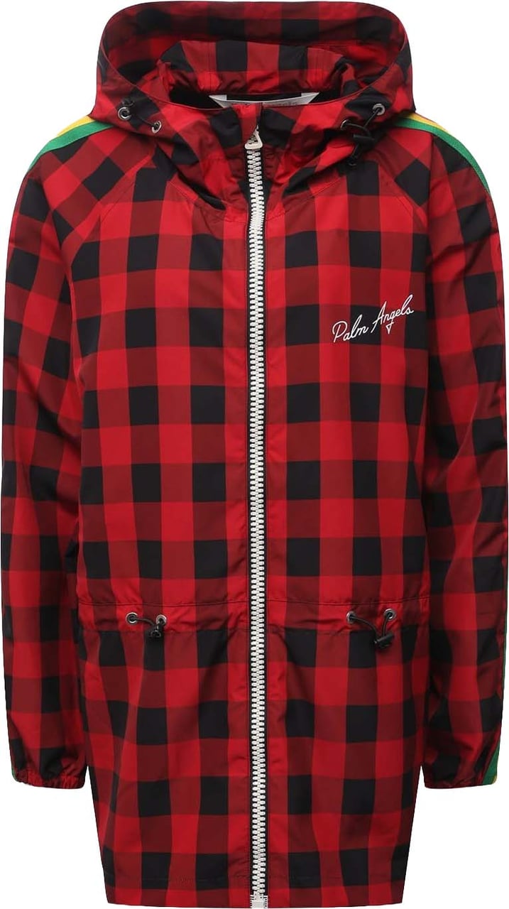 Palm Angels Windbreaker Jacket Rood