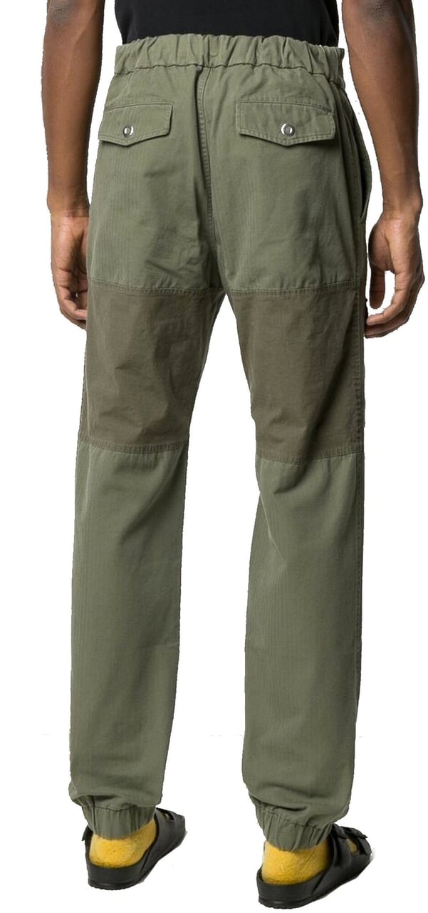 Palm Angels Cotton Trousers Groen