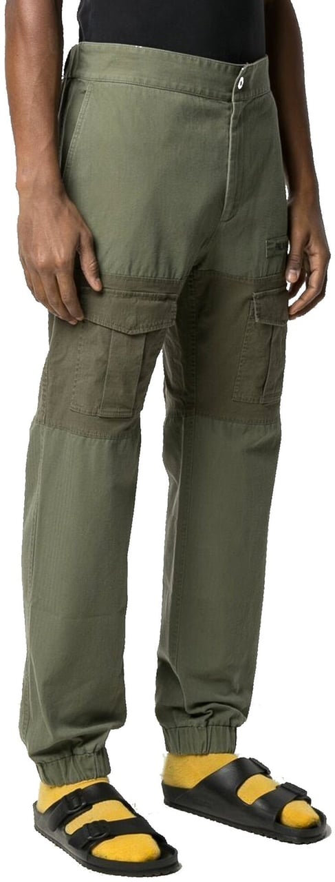 Palm Angels Cotton Trousers Groen