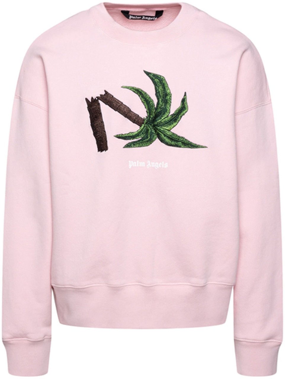 Palm Angels Logo Sweatshirt Roze