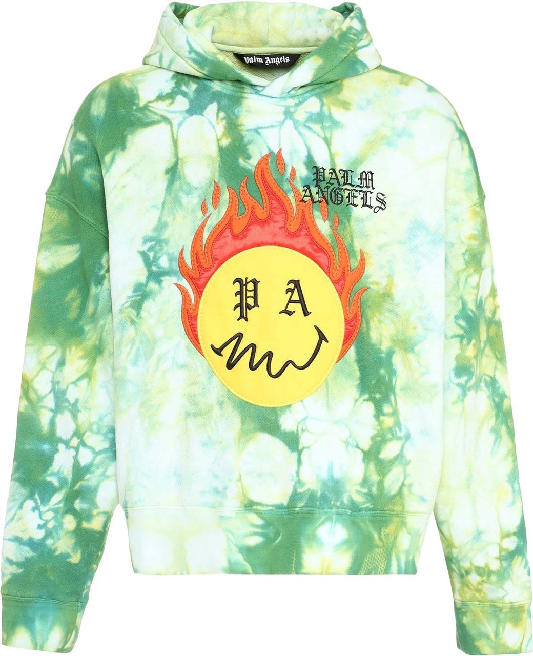 Palm Angels Hoodie Patch Sweatshirt Groen