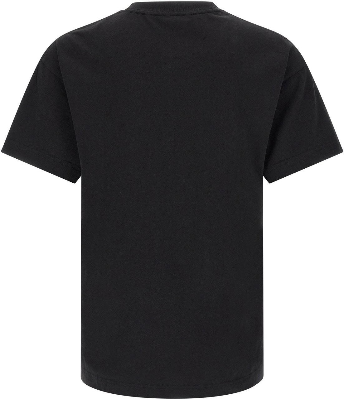 Palm Angels Bicolor Cotton T-Shirt Wit