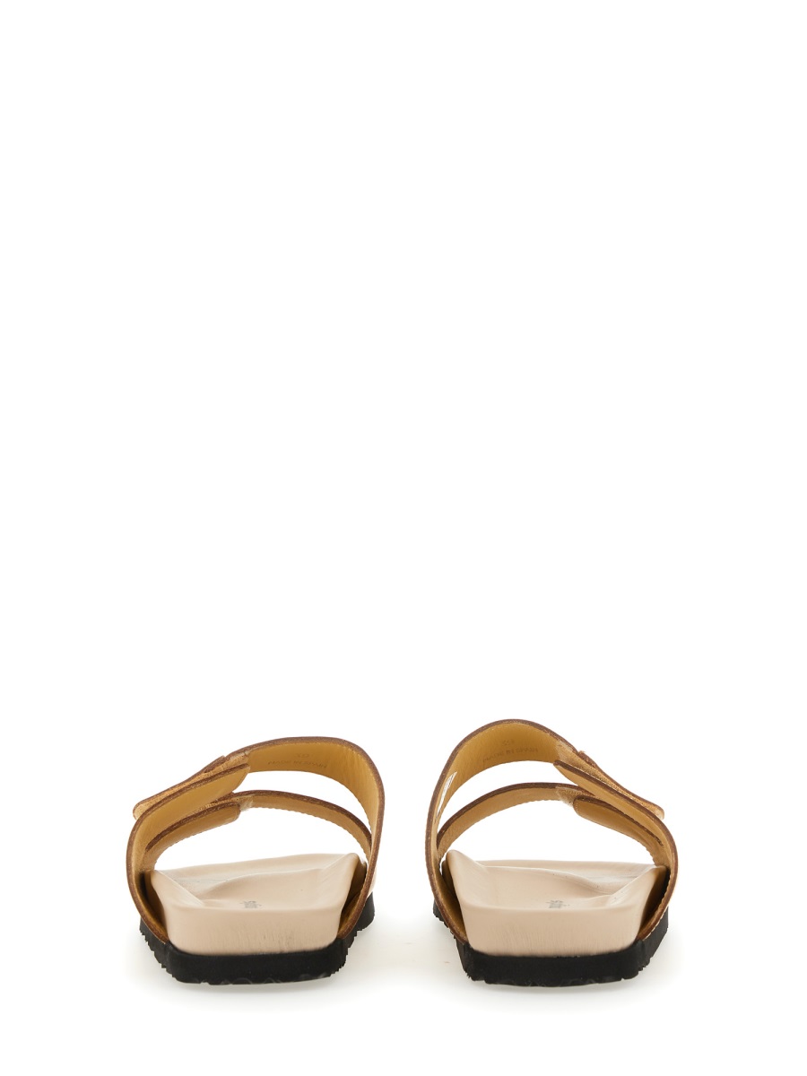 Palm Angels SANDAL WITH LOGO Goud