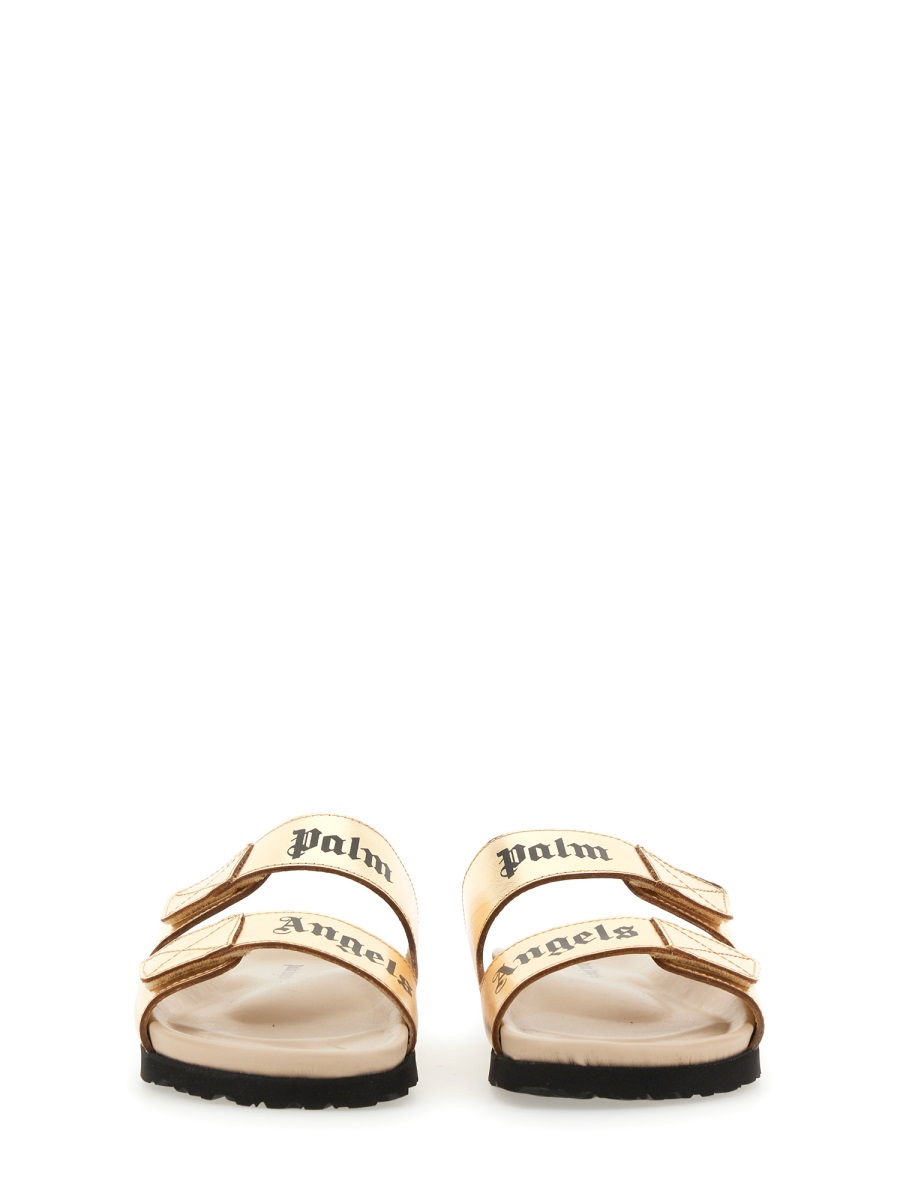 Palm Angels SANDAL WITH LOGO Goud