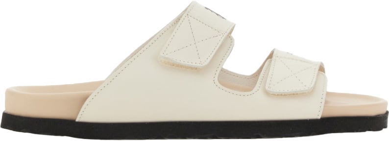 Palm Angels SANDAL WITH LOGO Wit