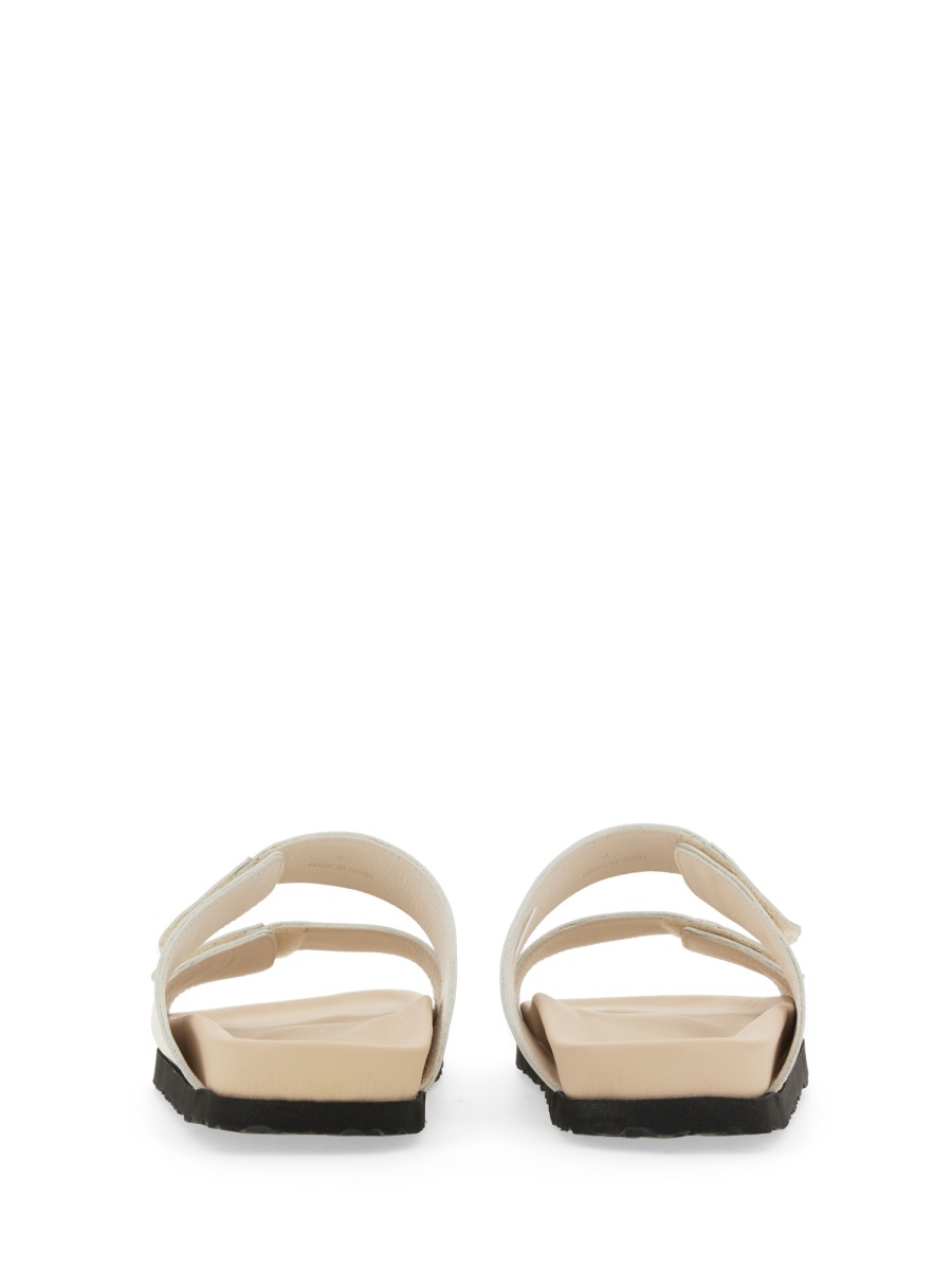 Palm Angels SANDAL WITH LOGO Wit