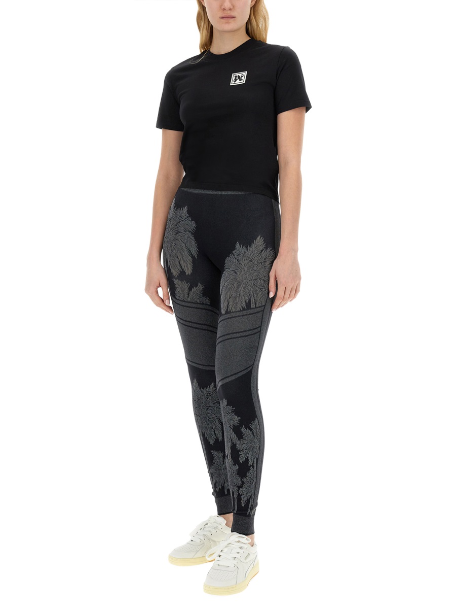 Palm Angels PALM SKI CLUB T-SHIRT Zwart