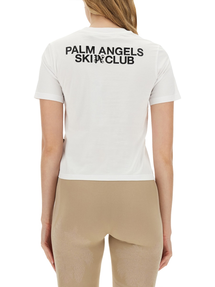 Palm Angels PALM SKI CLUB T-SHIRT Wit