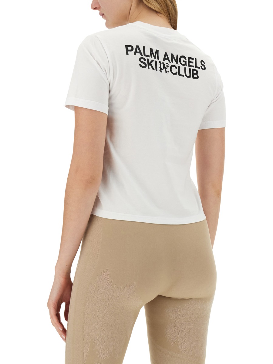 Palm Angels PALM SKI CLUB T-SHIRT Wit