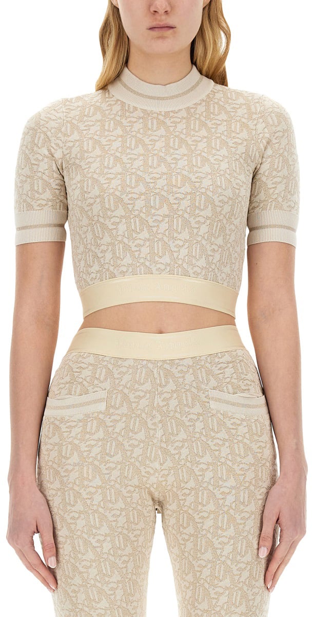 Palm Angels MONOGRAM JERSEY Wit