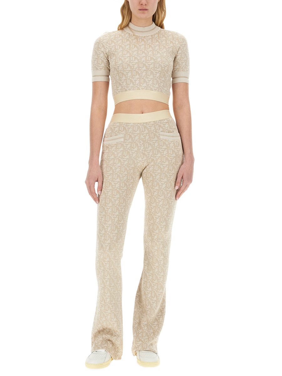 Palm Angels MONOGRAM JERSEY Wit