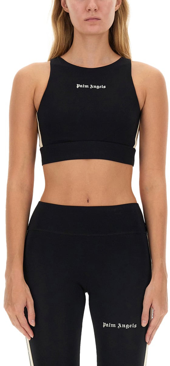 Palm Angels TOPS WITH LOGO Zwart