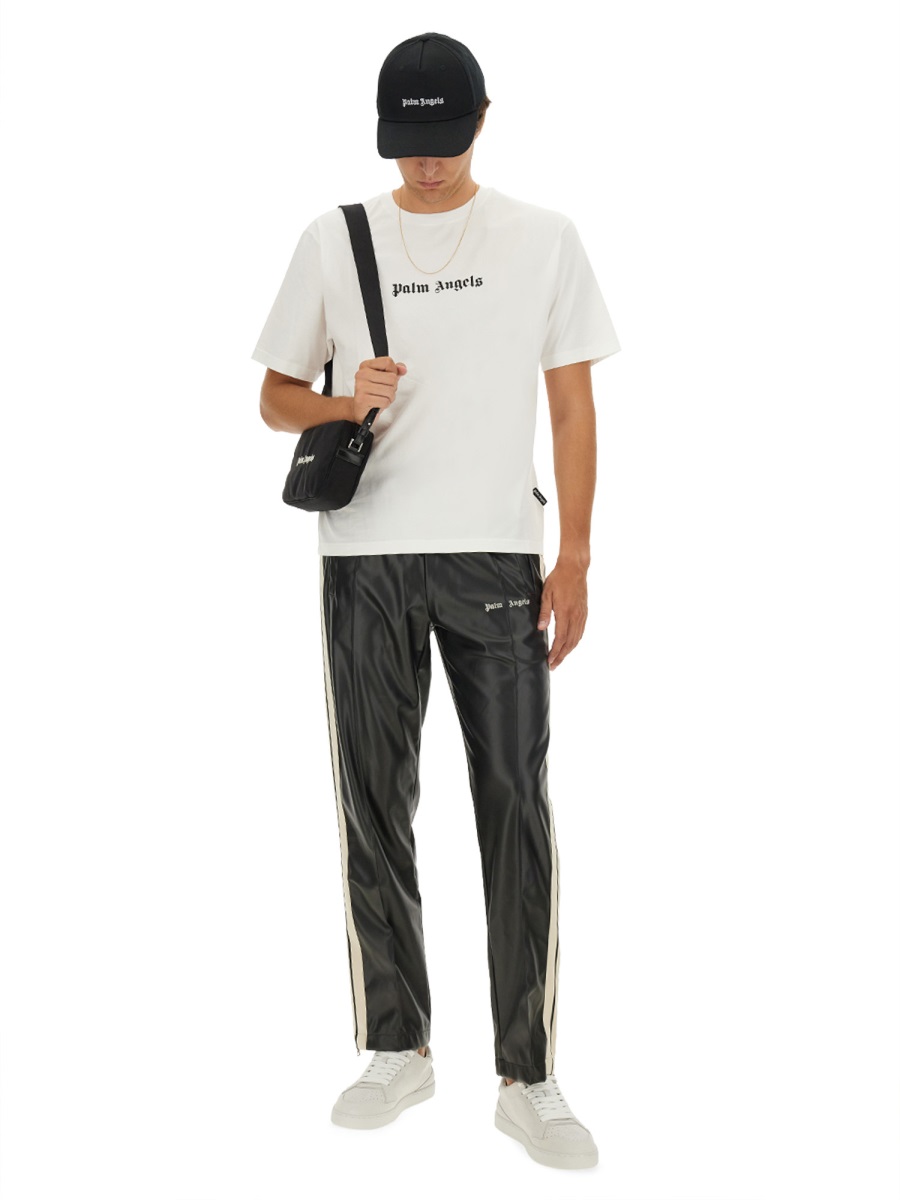 Palm Angels T-SHIRT WITH LOGO Wit