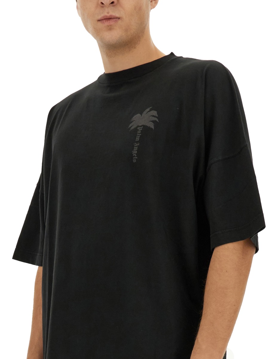 Palm Angels OVERSIZE T-SHIRT Zwart
