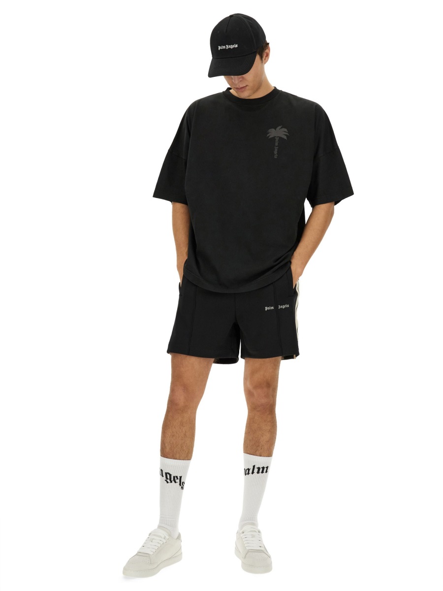 Palm Angels OVERSIZE T-SHIRT Zwart