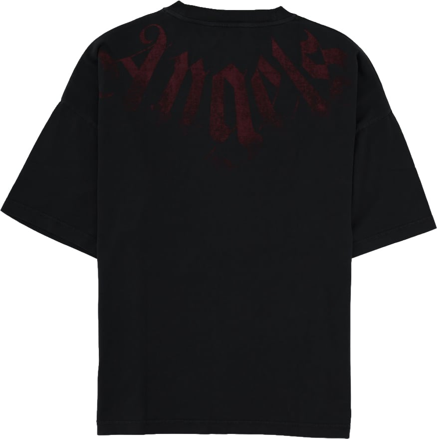 Palm Angels T-SHIRT CON LOGO Zwart