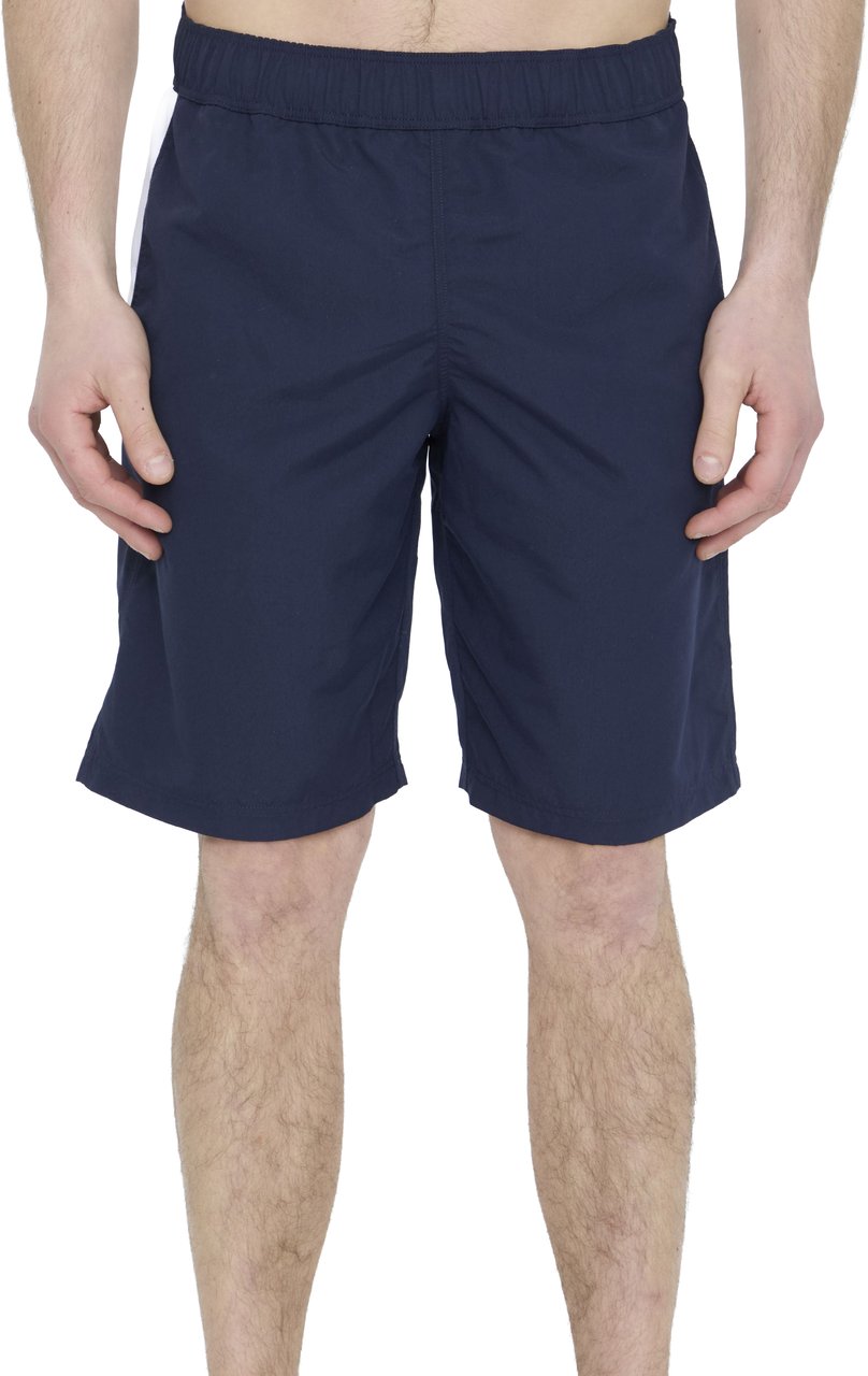 Palm Angels Overlogo swimshorts Blauw