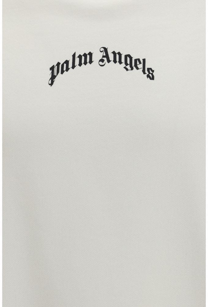 Palm Angels Beige Cotton Sweatshirt Beige