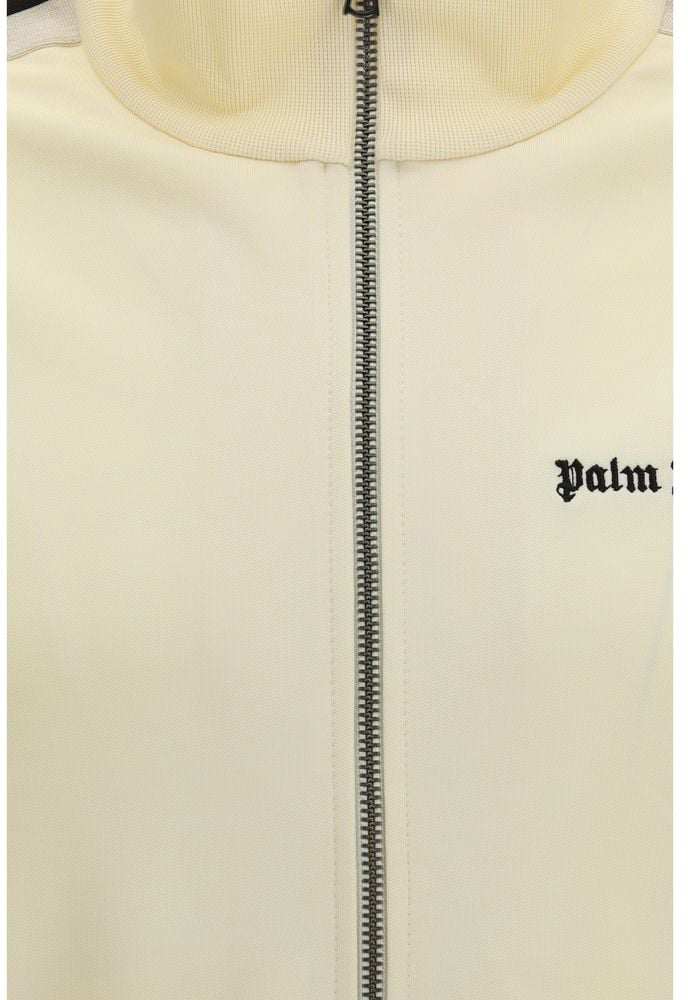 Palm Angels Beige Polyester Sweatshirt Beige