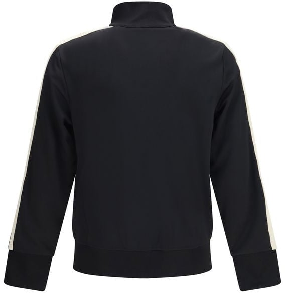 Palm Angels Palm Angels Black Polyester Shell Jacket Zwart