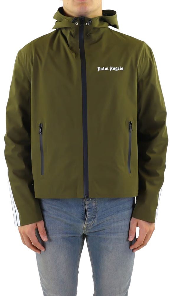 Palm Angels Palm Angels Bicolor Polyethylene Full-Length Jacket Divers