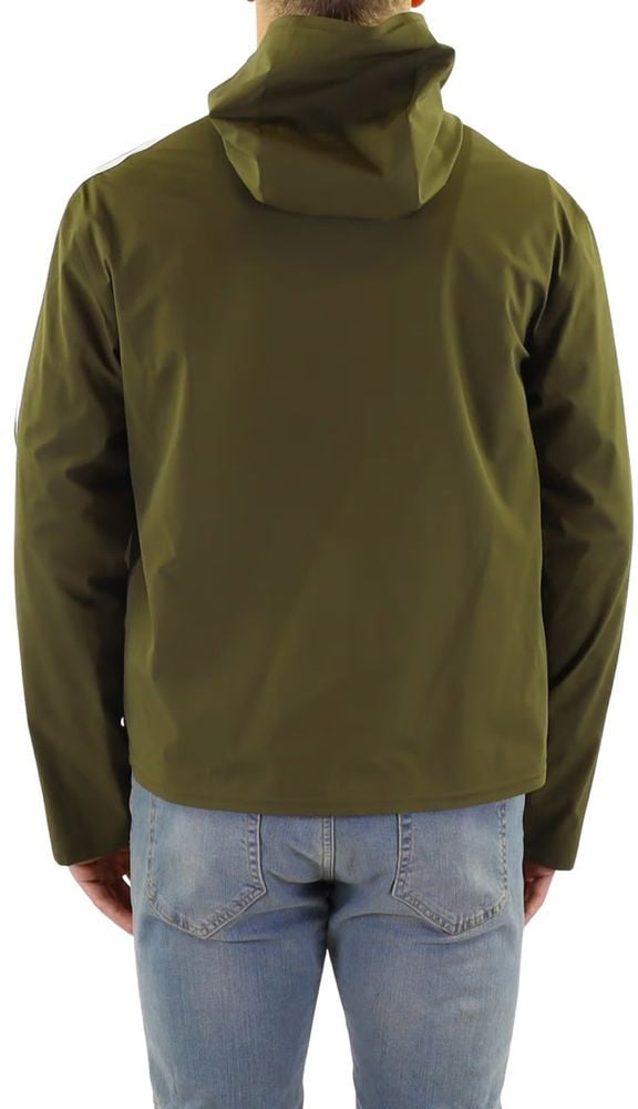 Palm Angels Palm Angels Bicolor Polyethylene Full-Length Jacket Divers