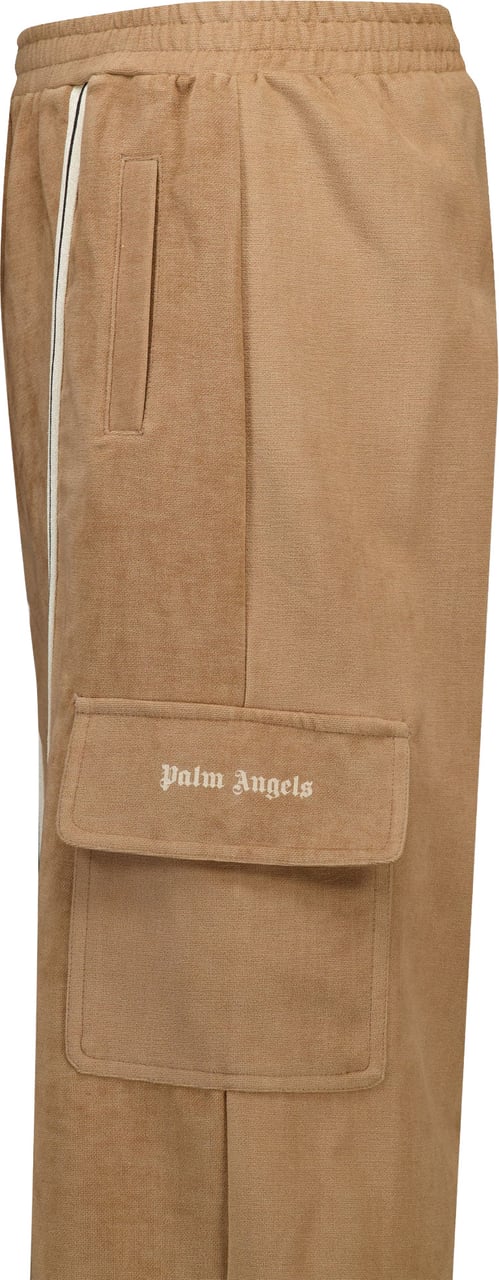 Palm Angels Kinder Unisex Broek In Beige Beige